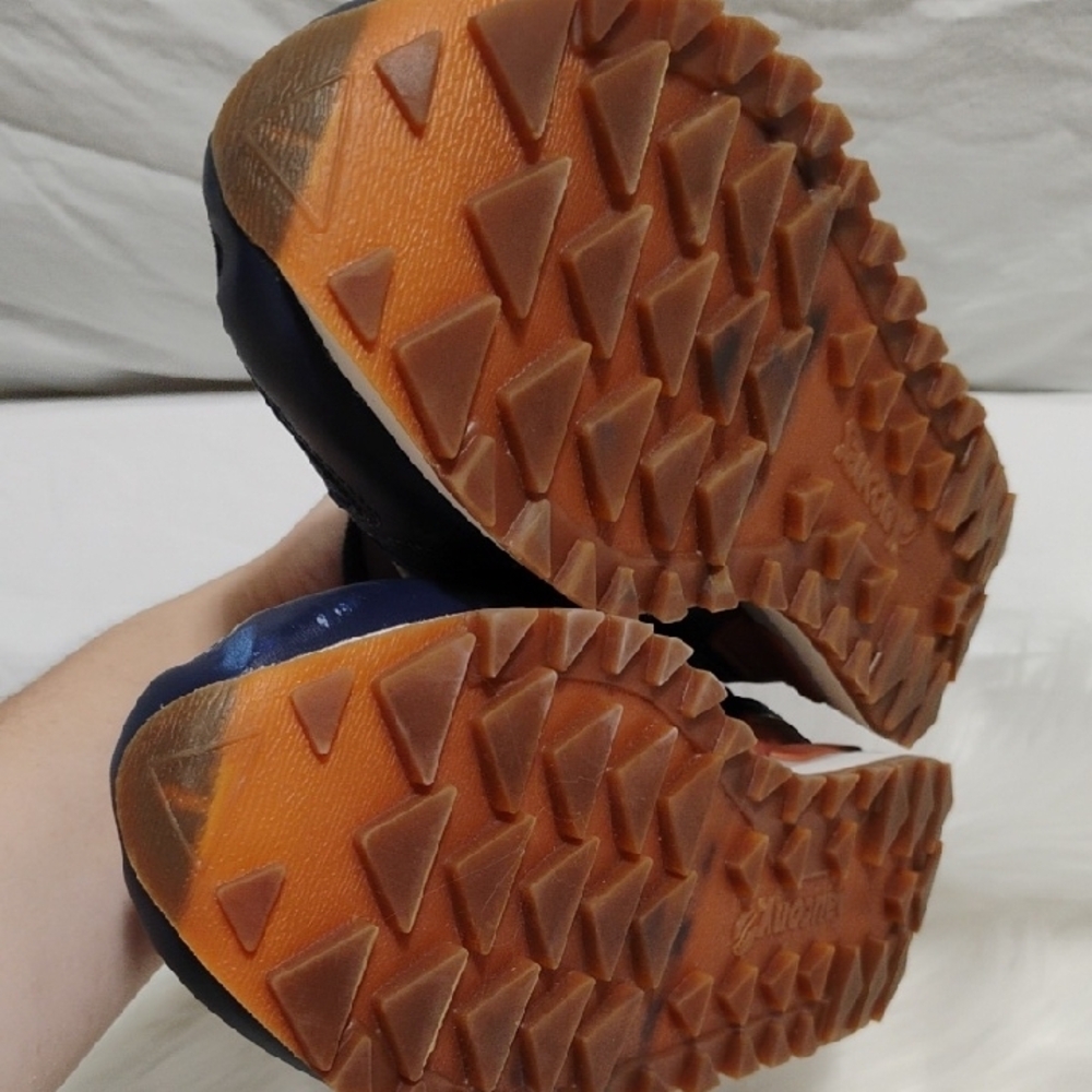 SALE! Saucony Shadow Men's Blue/White Sneakers Sz.8 Hardly Worn #204 CRATE - Picture 15 of 16